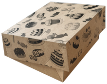 Cargar imagen en el visor de la galería, Caja para pastas 250gr (1/4) 175x115x45 (90/u) 6 puntos
