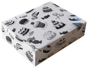 Caja para pastas (2Kg) 260x190x80 (90/u) 6 puntos