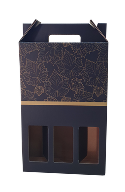 Estuche para 3 botellas, anónimo 235x82x365 (20/u)
