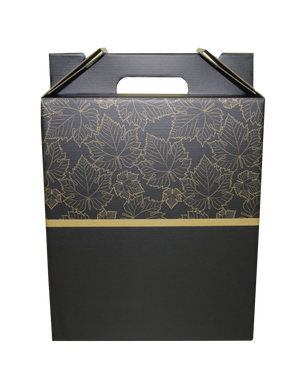 CAJAS PARA 6 BOTELLAS CON ASA 290X180X340 (20/u)