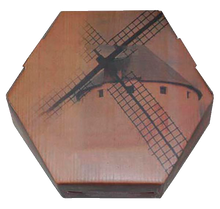 Cargar imagen en el visor de la galería, Estuche de queso hexagonal