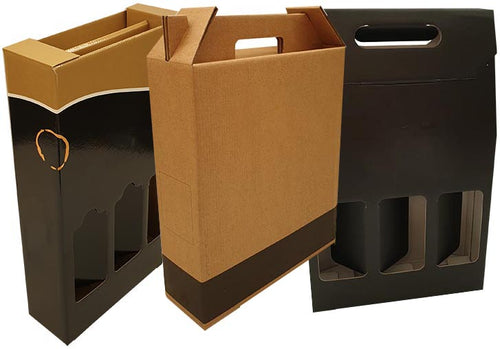 Estuche para 3 botellas