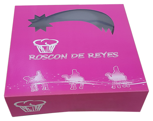 Caja de roscón personalizada (distintos tamaños)